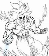 Bardock Dragon Ball Drawing Gt Coloring Pages Getdrawings Drawings sketch template