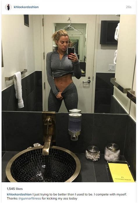 Khloe Kardashian Posts Bathroom Selfie On Instagram Twb
