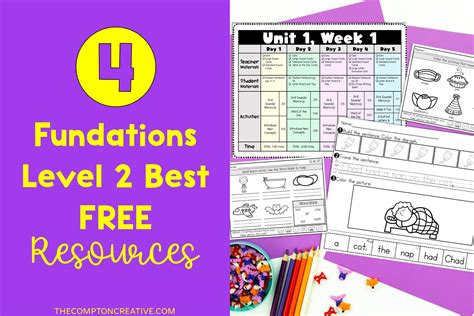 fundations  resources level   beginners  compton creative