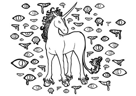 evil unicorn coloring pages top   printable unicorn coloring