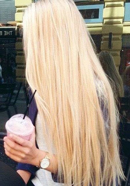 48 Long Blonde Straight Hairstyles Blonde Hairstyles 2020