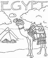 Coloring Pyramids Egypt Hmong Egyptians Persecution Persecuted sketch template