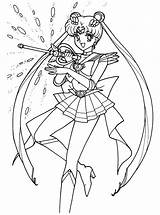 Sailor Moon Coloring Pages Sailormoon Manga Girls Picgifs Girl Sheets sketch template