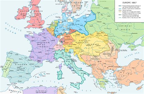 europe     formation   north german confederation   austro hungarian