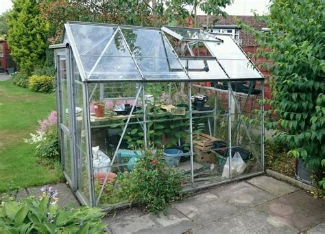 metal greenhouse complete  glass     dukinfield manchester gumtree