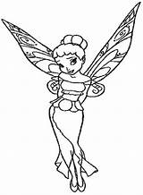 Iridessa Silvermist Fairies Getdrawings sketch template