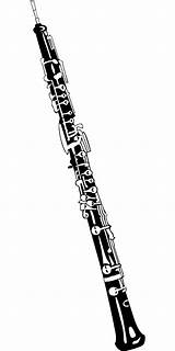 Hautbois Musicale Instrument Pixabay Oboe sketch template