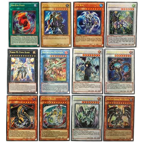yugioh playing cards collectible toys  boy  yu gi  box pcs gifts craft figures