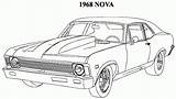 Coloring Pages Cars Car Muscle Old Classic Printable Truck Kids Nova School Color Chevy Colouring Race Adult Drawings Sheets Print sketch template