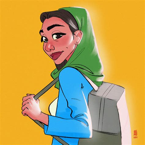 Artstation Iranian Girl
