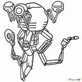 Fallout Codsworth Handy Mr Draw Robots Webmaster автором обновлено July Drawdoo sketch template
