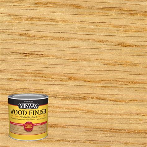 minwax wood finish natural oil based interior stain actual net contents  fl oz  lowescom