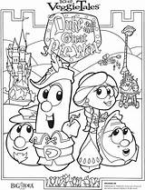 Coloring Pages Larry Boy sketch template