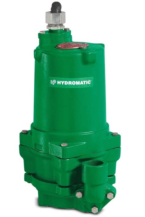 hydromatic model hpgm  hp   phase submersible centrifugal grinder semi open