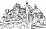 Paris Coloriages Basilique Catedral Sacré Montmartre Sacre Malvorlagen Sagrado Adultes Adulte Erwachsene Iglesia Ausmalen Dom Basílica Colorier Ausmalbilder sketch template