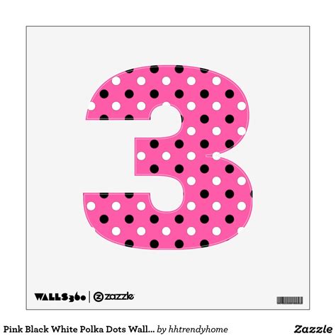 Number 1 Pink And White Polkadot Clip Art At Clker Pink Polka Dot