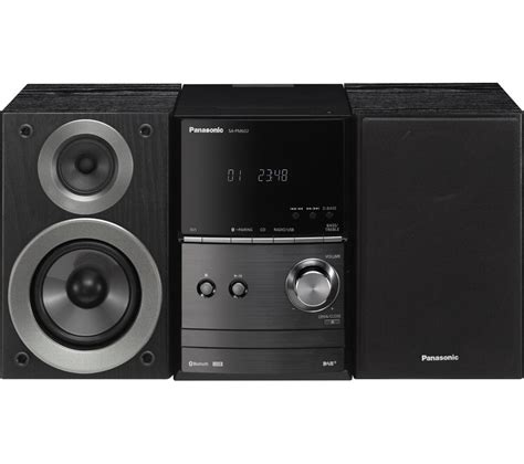 buy panasonic sc pmeb  wireless traditional  fi system black  delivery currys