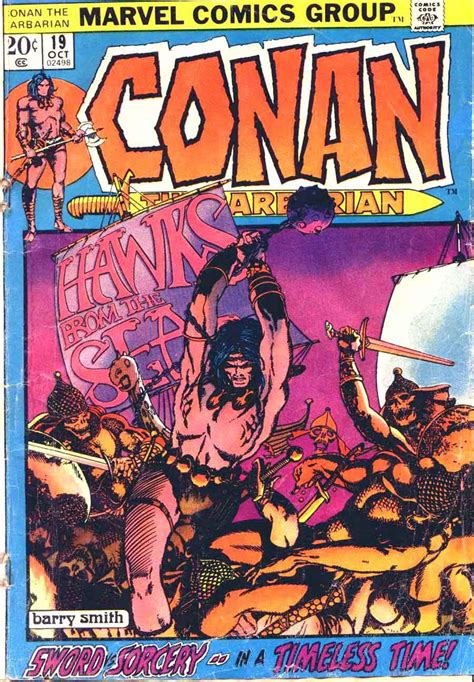 Conan The Barbarian 19 Barry Windsor Smith Art And Cover