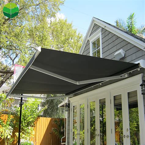 high quality  price folding awnings outdoor side terrace roof retractable system