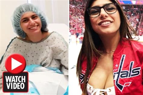 Mia Khalifa Breast Surgery Revealed On Youtube After