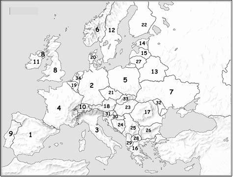 esercizi geografia cartina muta europa hochzeitsfrisuren