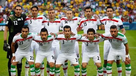 iranian football team     arrive  russia  world cup
