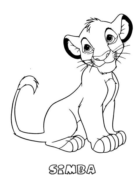 cartoon lion coloring pages  getcoloringscom  printable