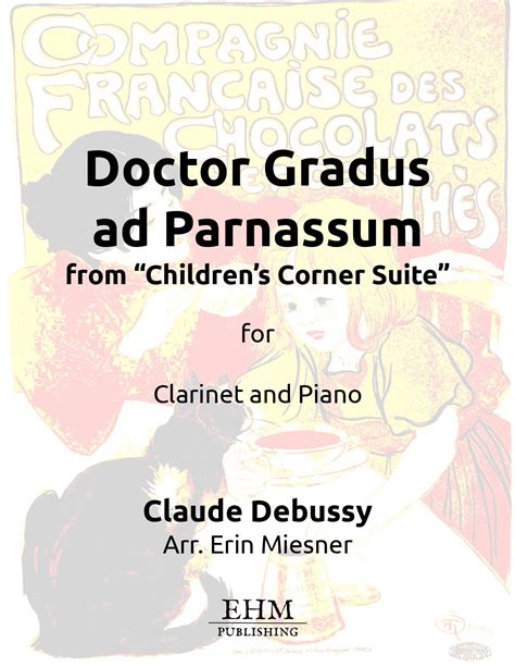 doctor gradus ad parnassum  clarinet  piano ehm publishing
