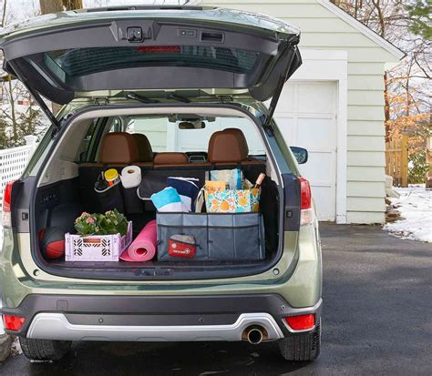 organize  cars trunk    real simple