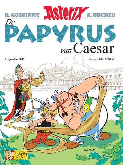 asterix  de papyrus van caesar didier conrad  boeken bol