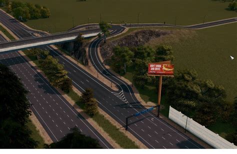 typical midwest  highway exit rcitiesskylines