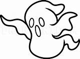 Ghost Halloween Easy Draw Drawing Drawings Step Dragoart Ghosts Kids Getdrawings Color Hamlet Scary Clipartmag Themed Paintingvalley sketch template