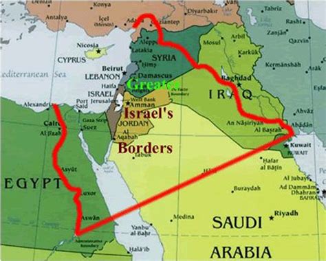 het groot israel plan voor het midden oosten