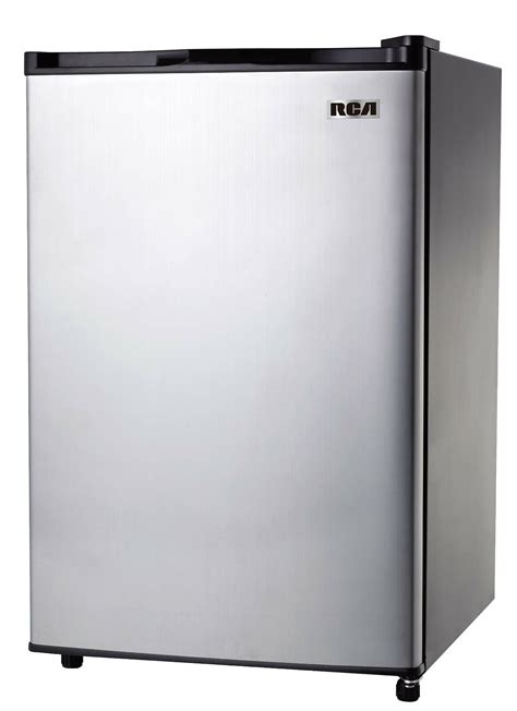 mini fridge refrigerator freezer single door stainless steel home dorm kitchen walmartcom