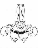 Spongebob Squarepants Krabs Sirigueijo Esponja Cangrejo Personaggi Feliz Krab Tudodesenhos Sorridente sketch template