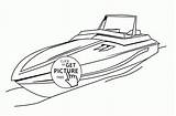 Boats Fast Boat Coloring Pages Kids Transportation Speed Wuppsy Truck Printables Printable Choose Board sketch template