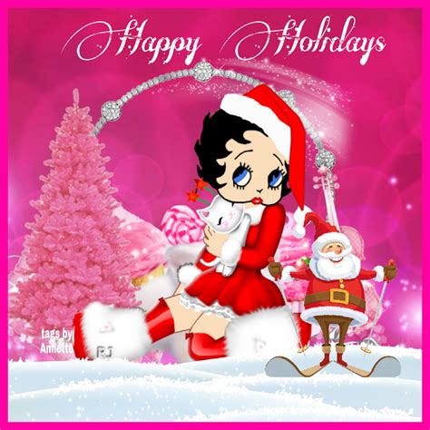 Pin By Giggl3 On Christmas Betty Boop 2018 Betty Boop Cartoon Betty