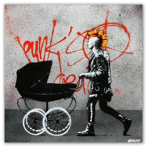 Punks Not Dead By Martin Whatson Street Art Street Art Graffiti