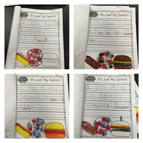 love kindergarten journal writing  kindergarten