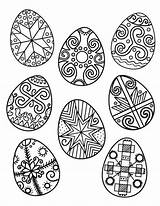 Easter Egg Coloring Eggs Pages Colouring Ukrainian Printable Sheets Print Drawing Pdf Pysanky Patterns Templates Blank Color Ukraine Designs Book sketch template