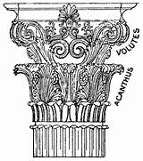 Columns Greek Corinthian Column Ancient Coloring Architecture Drawing Clipart Corinth Pillar Drawings Pages Getdrawings Roman Blueprints Antique Designlooter Architectural Clipground sketch template