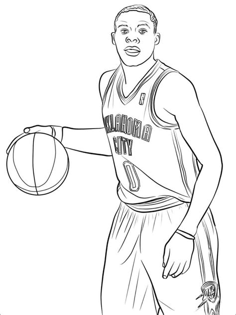 stephen curry coloring page coloring home