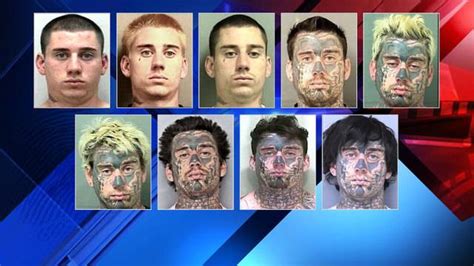 Arrested Again Florida Man With Face Tattoos Has New Mugshot