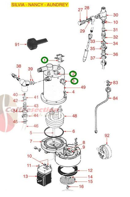 rancilio parts kit thermostats repair set silvia espresso    ebay