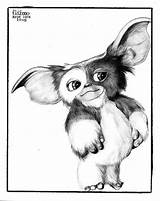 Gizmo Gremlins Drawings Tattoo Cartoon Coloring Pages Movie Sketch Cute Sketches Pencil Horror Draw Animal Deviantart 1980 Uploaded User Line sketch template