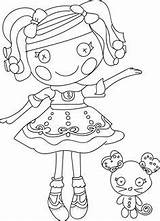 Lalaloopsy Pages Coloring Pdf Getcolorings Color Boy sketch template