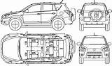 Toyota 2006 Blueprints Rav4 Rav Car Suv Iii Drawing Sketch Mkii Drawings Mk Autoautomobiles sketch template