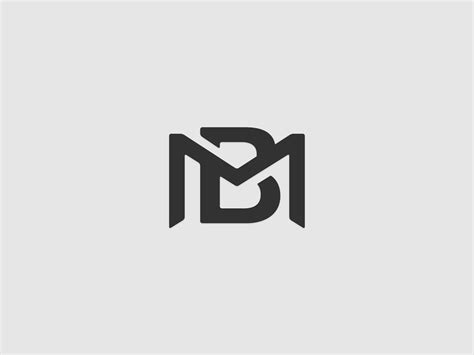bm monogram logo  billy metcalfe  dribbble