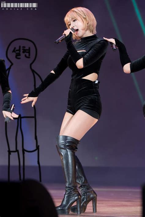 14 Photos Of Aoa S New Revealing Ninja Outfit