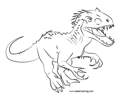 jurassic world coloring pages  printable coloring pages